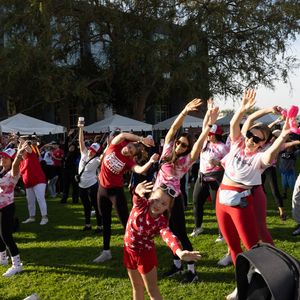 Kern County Heart and Stroke Walk warmup