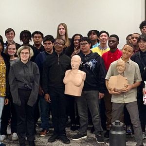 J REID Indeed Hands-Only CPR Training Group Photo