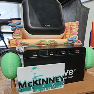 3D Printed AED holder models the City of McKinney's 'Unique by Nature' theme