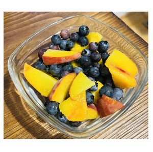 Fresh berries and stone fruits