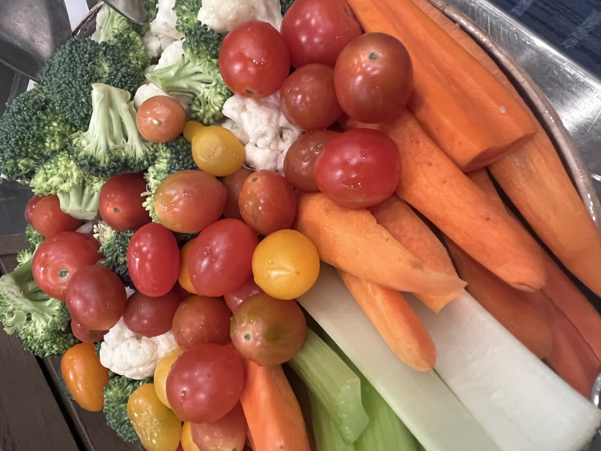 Tomatoes carrots and other vegetables