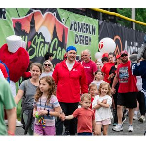 Central MA Heart Walk participants 