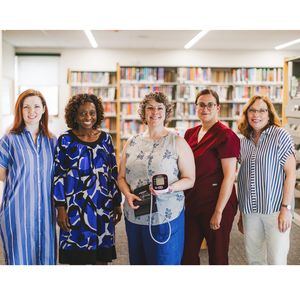 Massachusetts library expands role as community hub with blood pressure station 