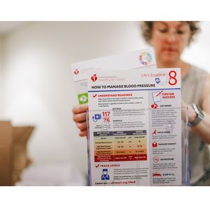 American Heart Association health materials 