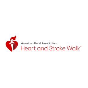 American Heart Association Heart and Stroke Walk logo