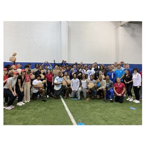 Duke University football team joins Nation of Lifesavers by learning CPR