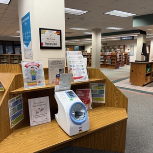BP Monitoring Area in the George H. Seago Jr. Library in Summerville