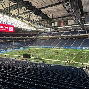 On Field CPR at Ford Field