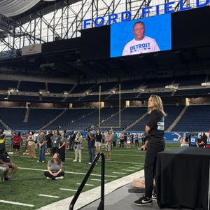 CPR Program at Detroit Lions Stadium 