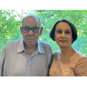 Rosalba Andrade and her father Francisco Andrade 
