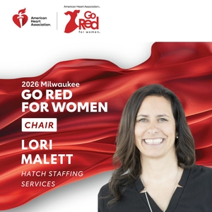 Hatch Staffing Services president and owner leads movement to improve women’s heart health in Milwaukee