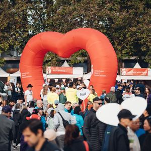 Heart and Stroke Walk health and wellness expo attendees