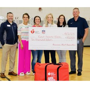 East Pointe Elementary in Greenwood awarded $10,000 grant for gym makeover through American Heart Association program with NFL