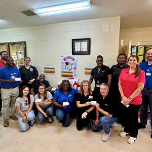 American Heart Association Donates Blood Pressure Monitoring Station to Wiley Kennedy Family Life Center 