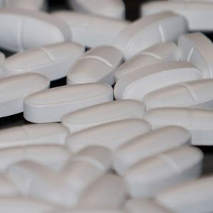Calcium tabs and bottle