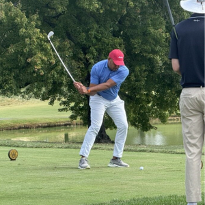Golfers at the Greater Washington Golf Tournament