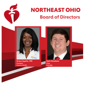 American Heart Association welcomes new president, chair and members to Northeast Ohio Board
