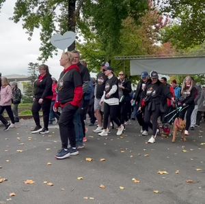 2025 WA Heart and Stroke Walk Seattle participants depart