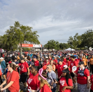 First Coast Heart Walk Crowd