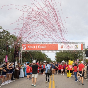 First Coast Heart Walk Start Line