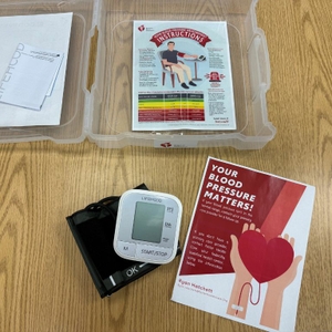 BP Monitoring Kit at Bull Street Library