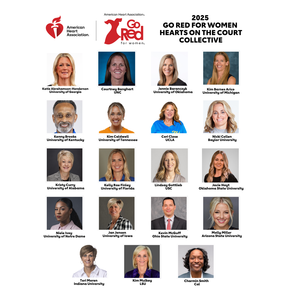 Diecinueve entrenadores y entrenadoras de baloncesto universitario femenino unen sus fuerzas para mejorar la salud cardiovascular de las mujeres  