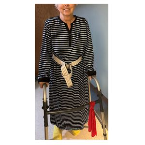 stroke survivor in rehab center