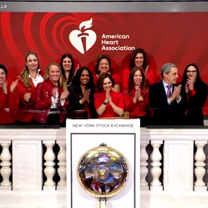 American Heart Association Rings The Opening Bell® at NYSE