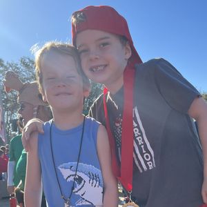 Sawyer and brother