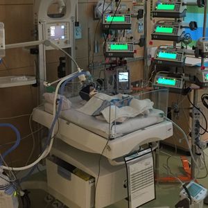 Sawyer Hooks at hospital