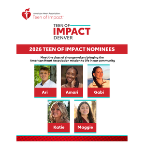 2026 Denver Teen of Impact Nominees