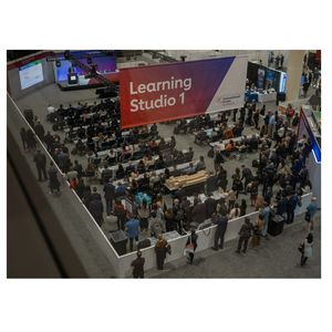 Learning Studio 1 during Industry Presentations at ISC26