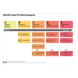 Acute Pulmonary Embolism Clinical Categories