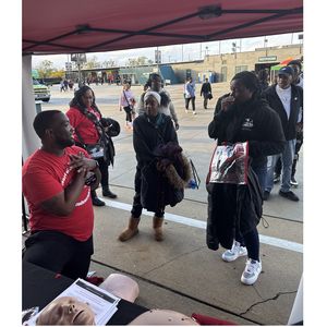 CPR Group Training at 2026 HCM Awareness Day Event