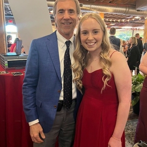 Dr. Ron Grifka and Katie bethel at the Grand Rapids Heart Ball