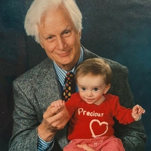 katie with her original heart surgeon