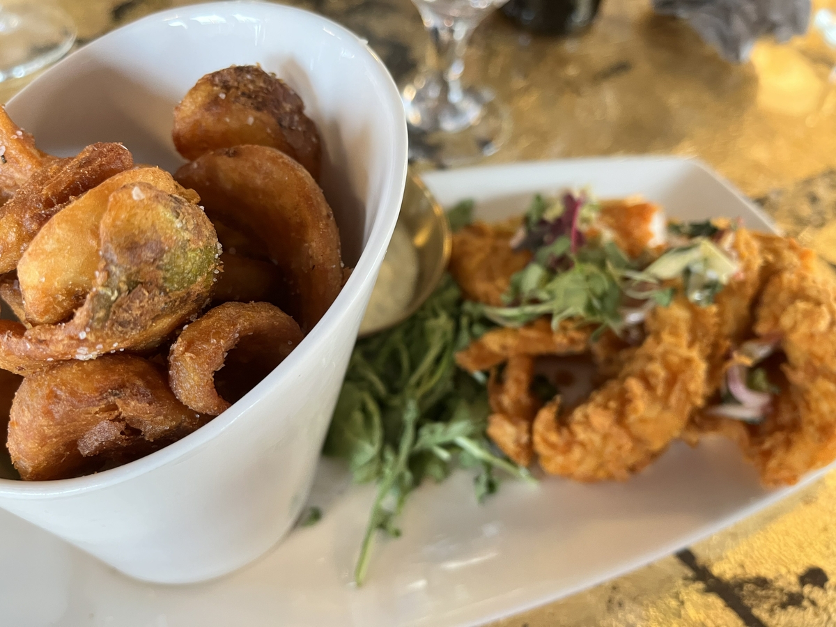 Fried appetizers