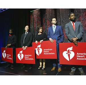 DeShawn Caldwell, Dr. Eric Wickel, Shelly Sanders, Dr. Tucker Harrison and Dr. Jabraan Pasha