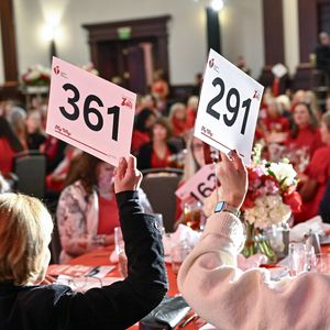 Mission supporters gathered in Fort Worth to raise funds for the American Heart Association