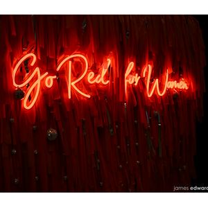 Go Red for Women Sign