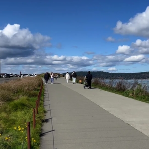 Point Ruston in Tacoma, Wash. b-roll 