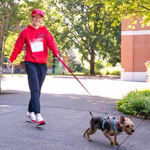 Furry friends at the 2025 Portland Heart & Stroke Walk