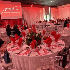 2026 Central Valley Go Red for Women Luncheon tables