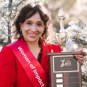 2026 Puget Sound Woman of Impact winner Dr. Uma Krishnan