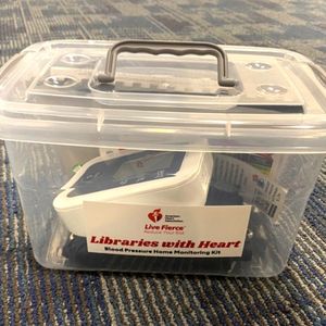 Libraries with Heart blood pressure monitoring kit