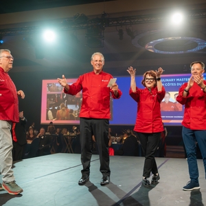 Celebrity Chefs Kent Rathbun, Richard Chamberlain, Dan Landsberg, Janice Provost, and Gerard Thompson 