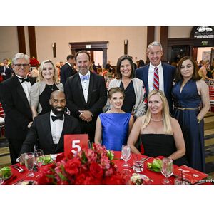 Melanie and David Pizzey, Sarah and Eric Benjamin, Shannon and Michael Moore, Andrea and John Archer, Cindy Morton