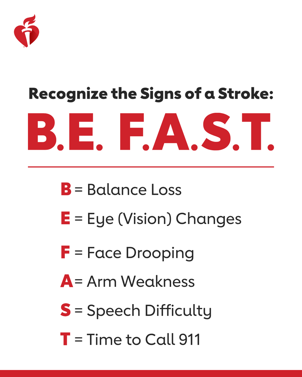 Photo | B.E. F.A.S.T: Recognize the signs of a stroke | American Heart ...
