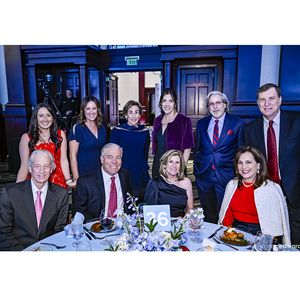 Michele and Fred Reynolds, Jenny Eyer, Jill Griffiths, Delynn and Dr. Ted Crofford, Dr. Ruth Wiley, Scott Keenan, Jeff and Judy Jones Rotzoll