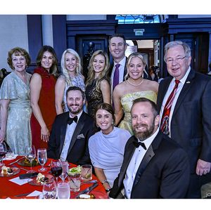 Brenda and Judge Glen Whitley, Kasey Whitley, Pamela Gilchrist, Amy and Mark Schultz, Angie and Luke Harrison, Kristin Whitley Smith and Scotty Smith